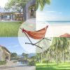 Double Hammock with Carrying Bag, Steel Stand